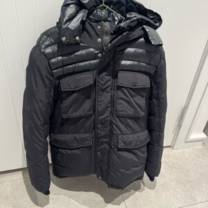 Pajar Boy’s Dark Puffer Jacket with Hood